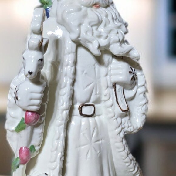 1995 SAN FRANCISCO MUSIC BOX CO Victorian Father Christmas Musical Figure - Picture 9 of 12